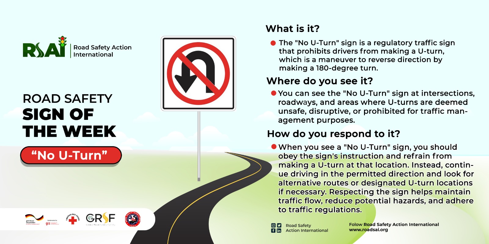 The No U-Turn Sign